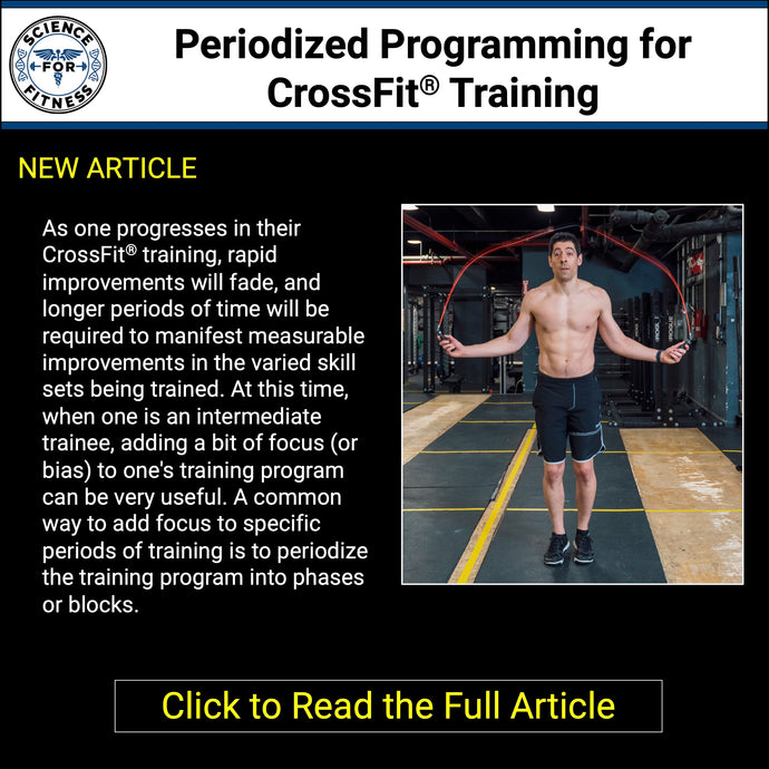 Periodized Programming for CrossFit® Training